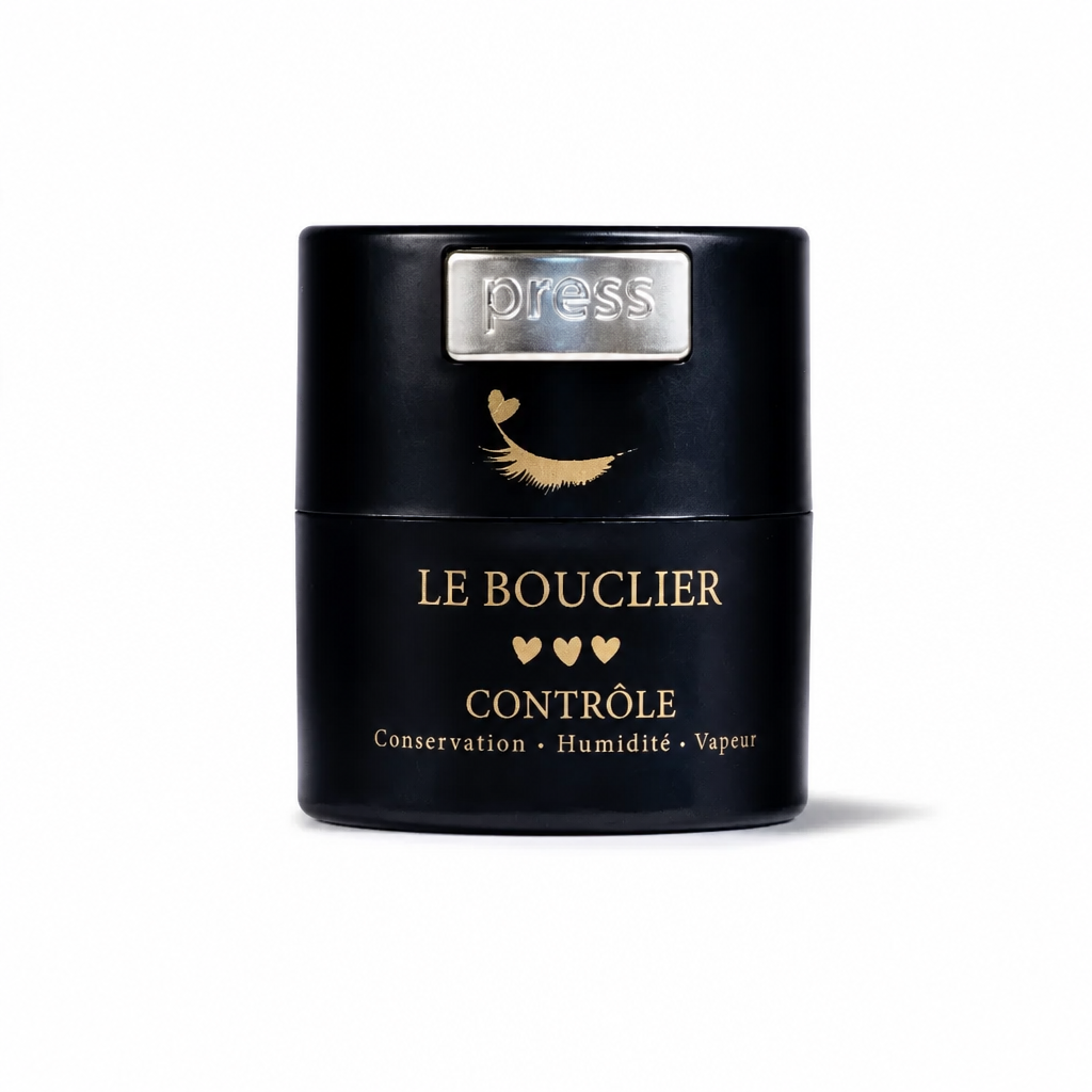 Le Bouclier – Contenant hermétique pour adhésifs à cils