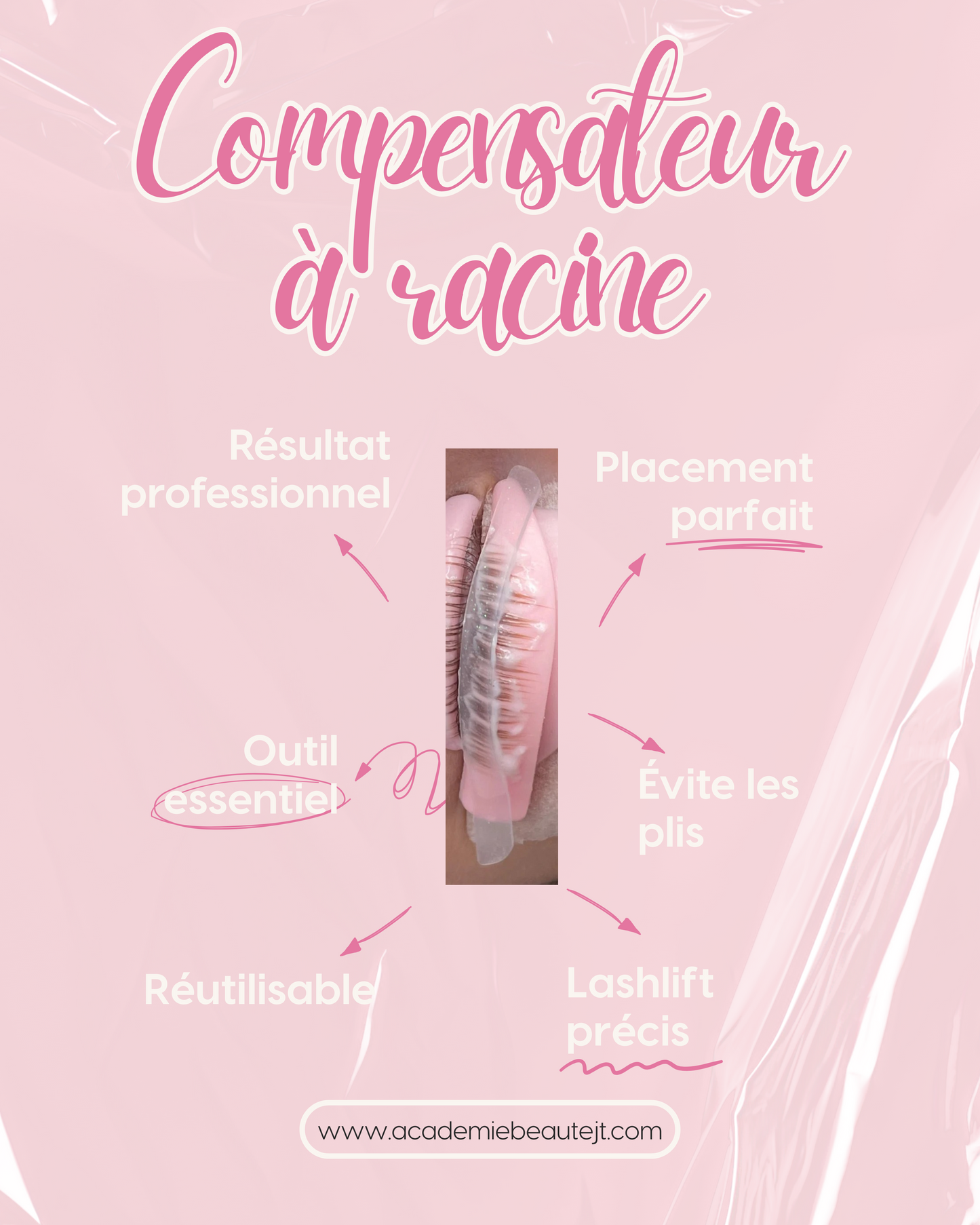 Compensateur lashlift réutilisable - Académie Beauté JT