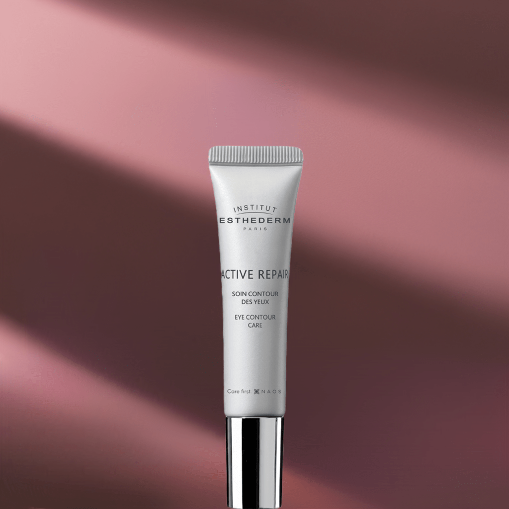 Esthederm Active Repair – Soin contour des yeux anti-cernes, anti-poches et anti-rides pour un regard reposé et éclatant.