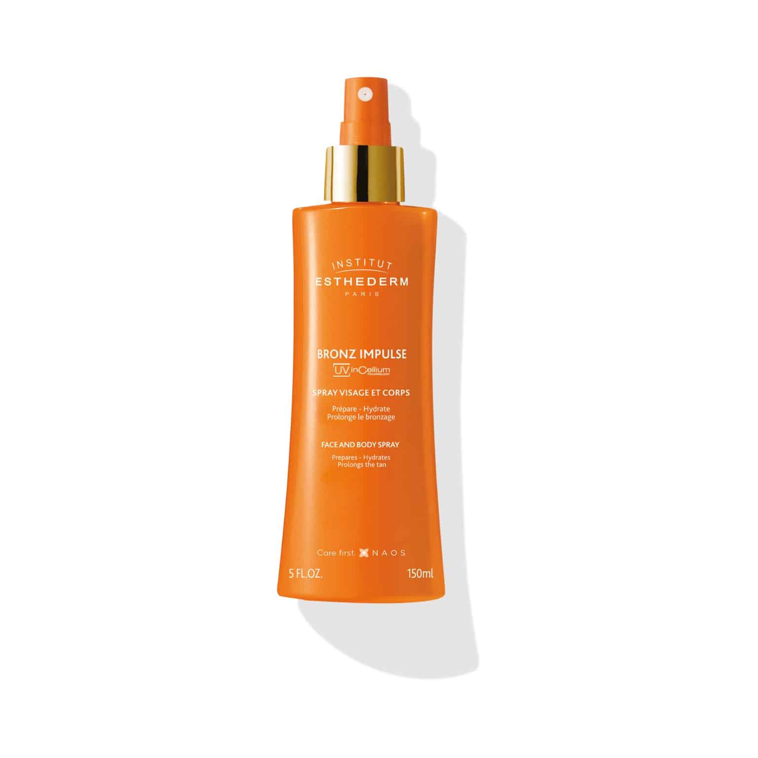 Spray Bronz Impulse visage & corps – Prépare, protège et intensifie le bronzage -  Esthederm