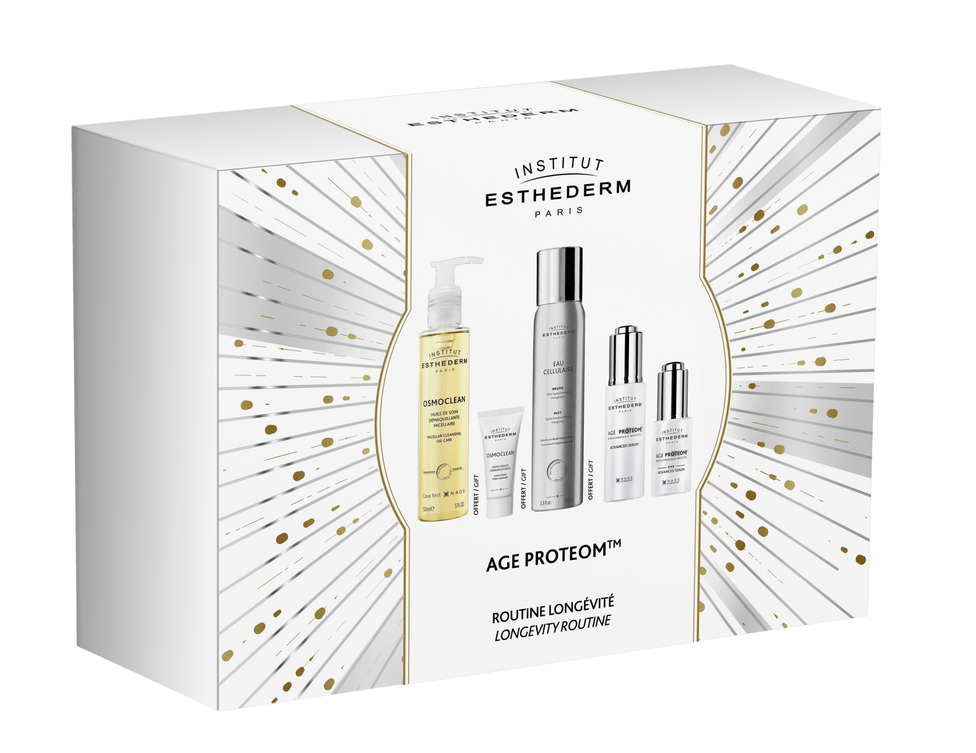 Coffret Noël Esthederm Prestige - Age Proteom - Académie Beauté JT