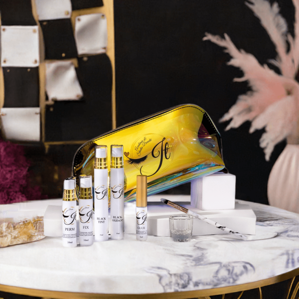 Kit de rehaussement des cils Glamour – Ensemble professionnel complet