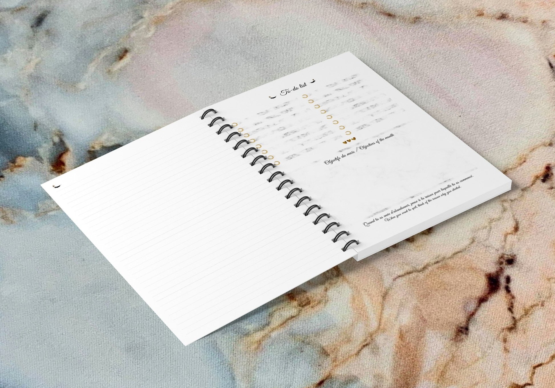 Agenda 12 mois Académie Beauté JT