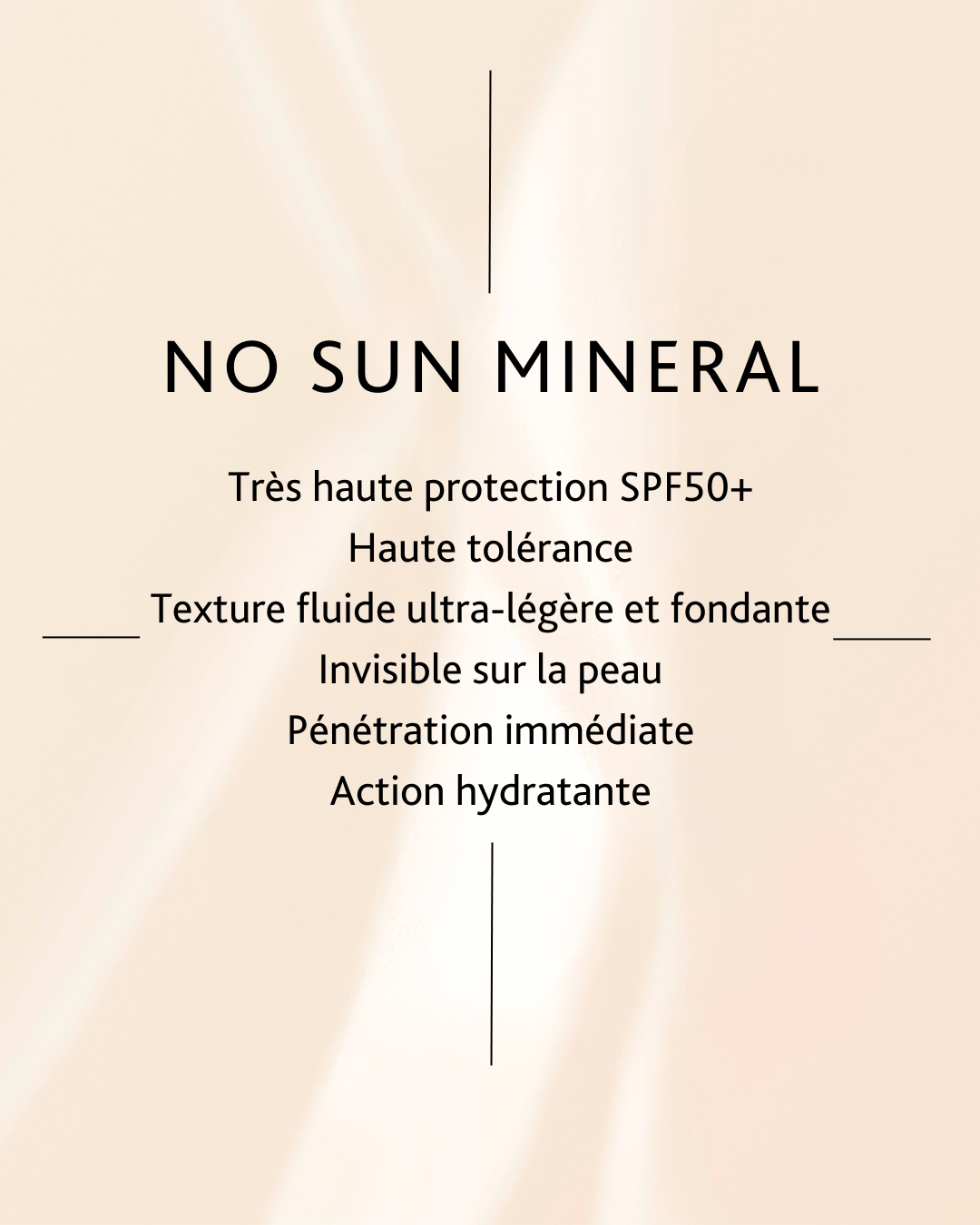 No sun minéral FPS50 - Académie Beauté JT