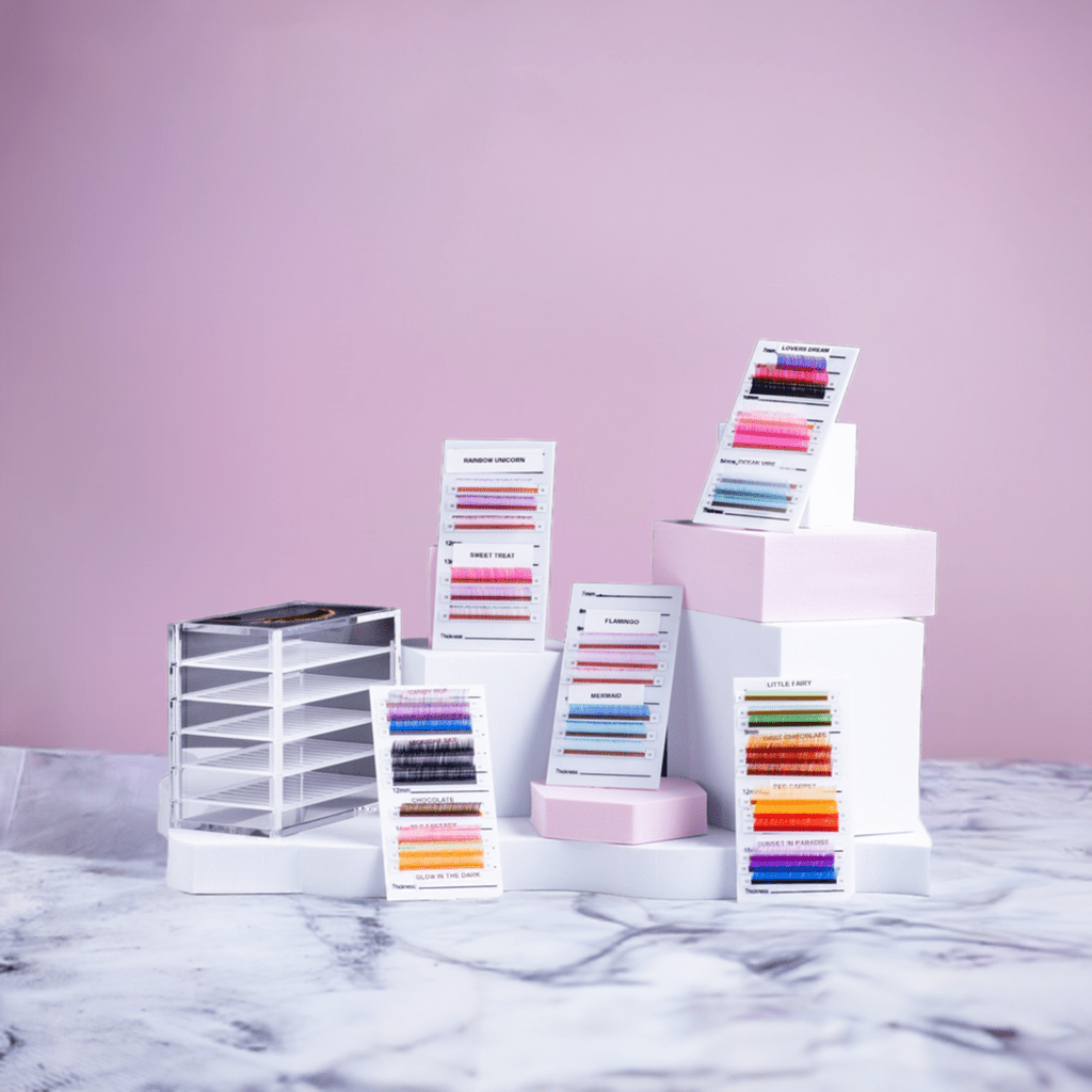 Organisateur plexiglas avec logo Beauté JT