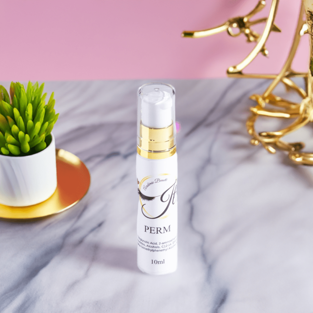 Crème permanente Glamour pour rehaussement cils sensibles