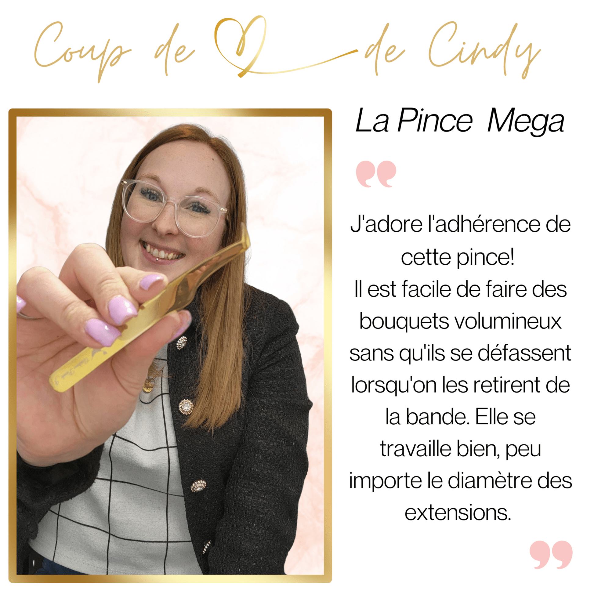 Pince La Mega - Académie Beauté JT