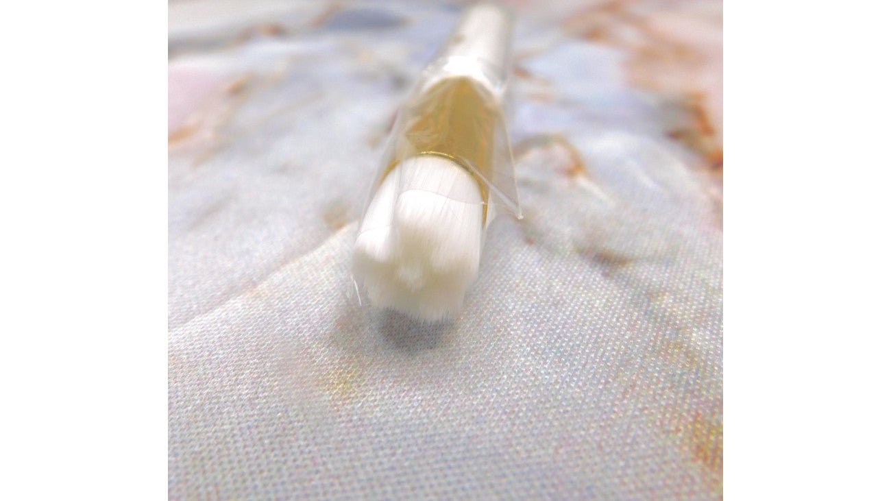 Pinceau shampoing cils avec 5 boules nettoyantes