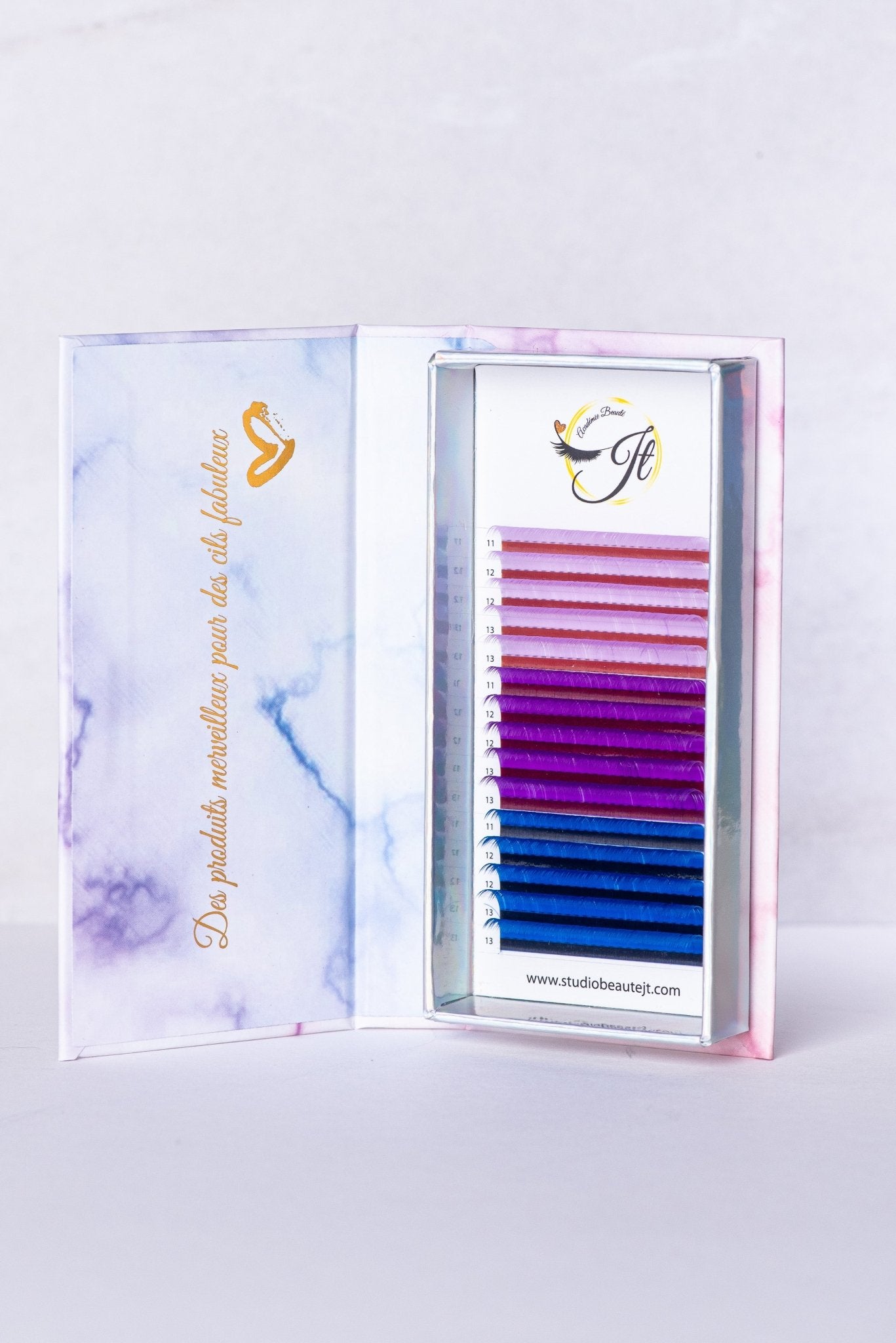 Volume 0.07 Cils Couleur - Académie Beauté JT