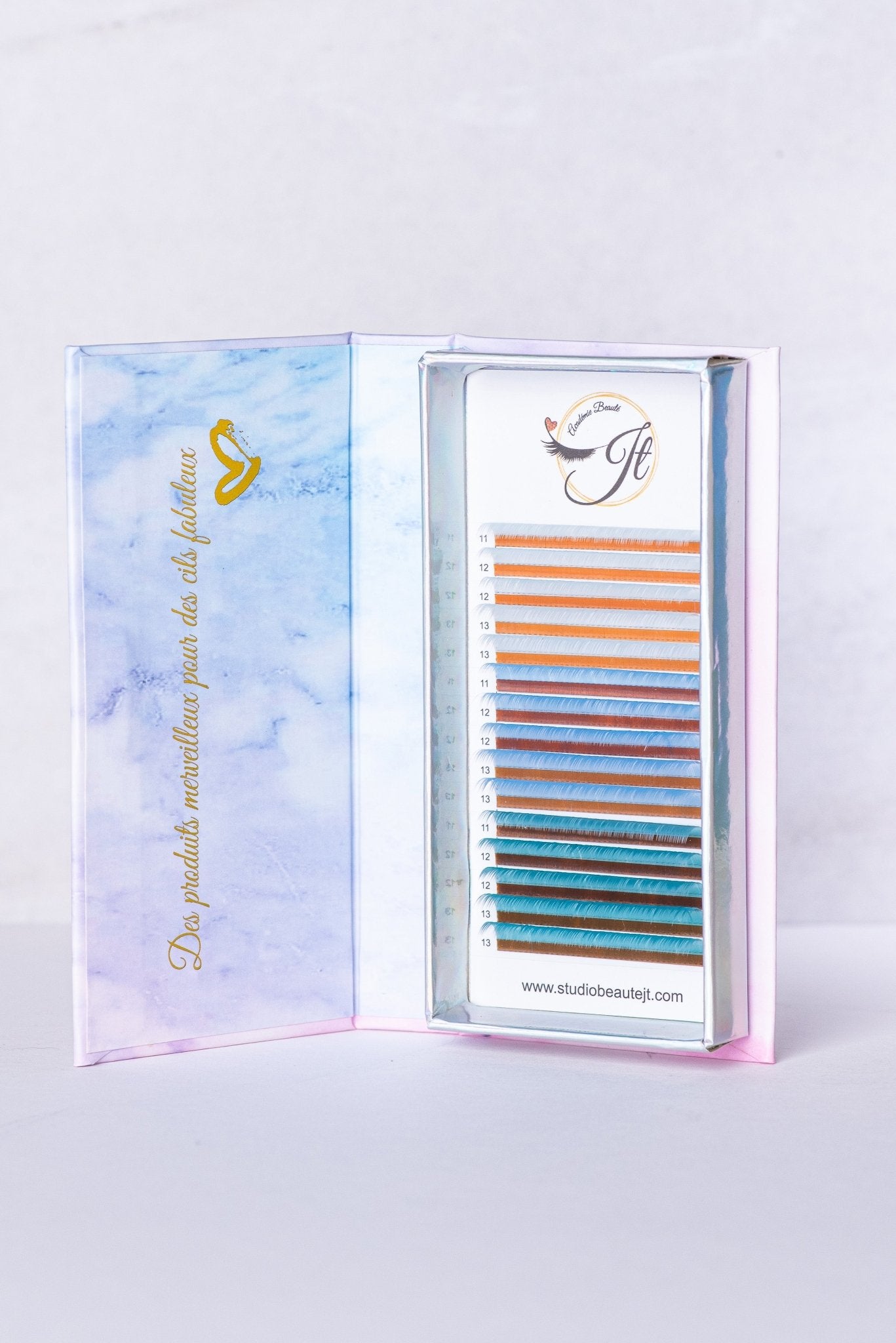 Volume 0.07 Cils Couleur - Académie Beauté JT
