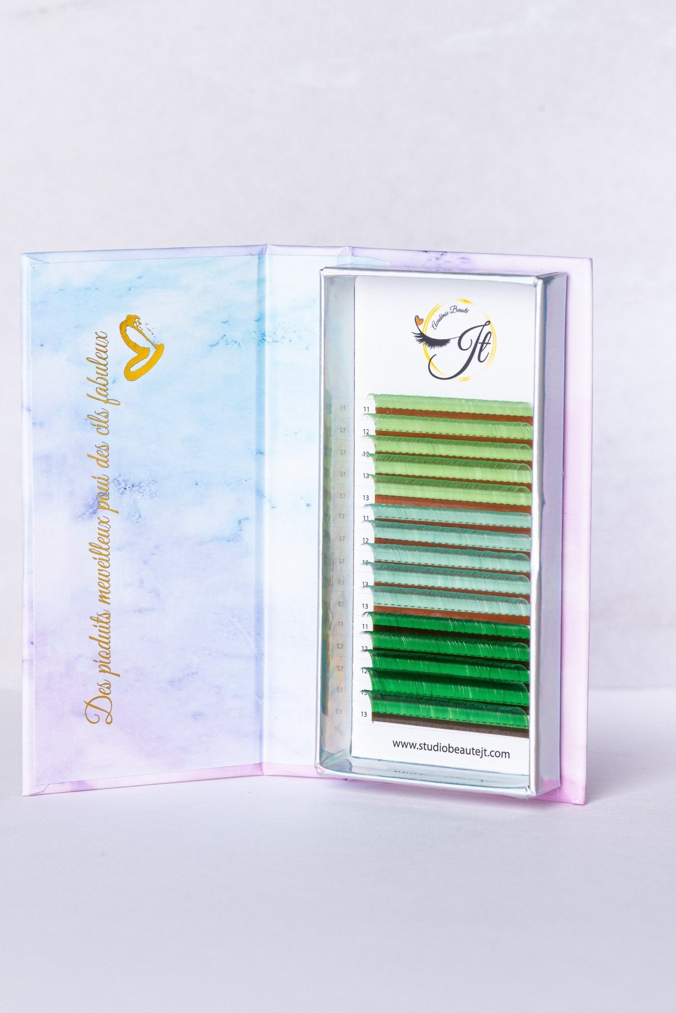Volume 0.07 Cils Couleur - Académie Beauté JT