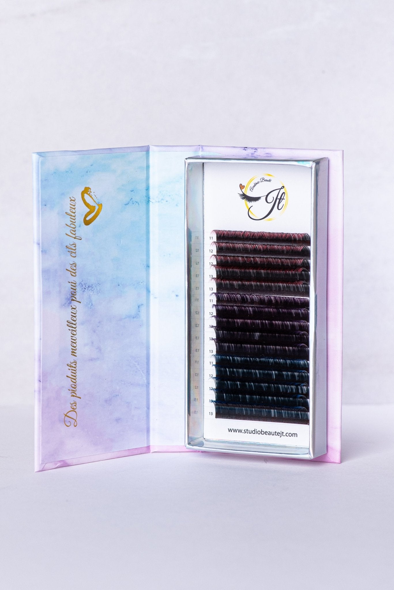 Volume 0.07 Cils Couleur - Académie Beauté JT