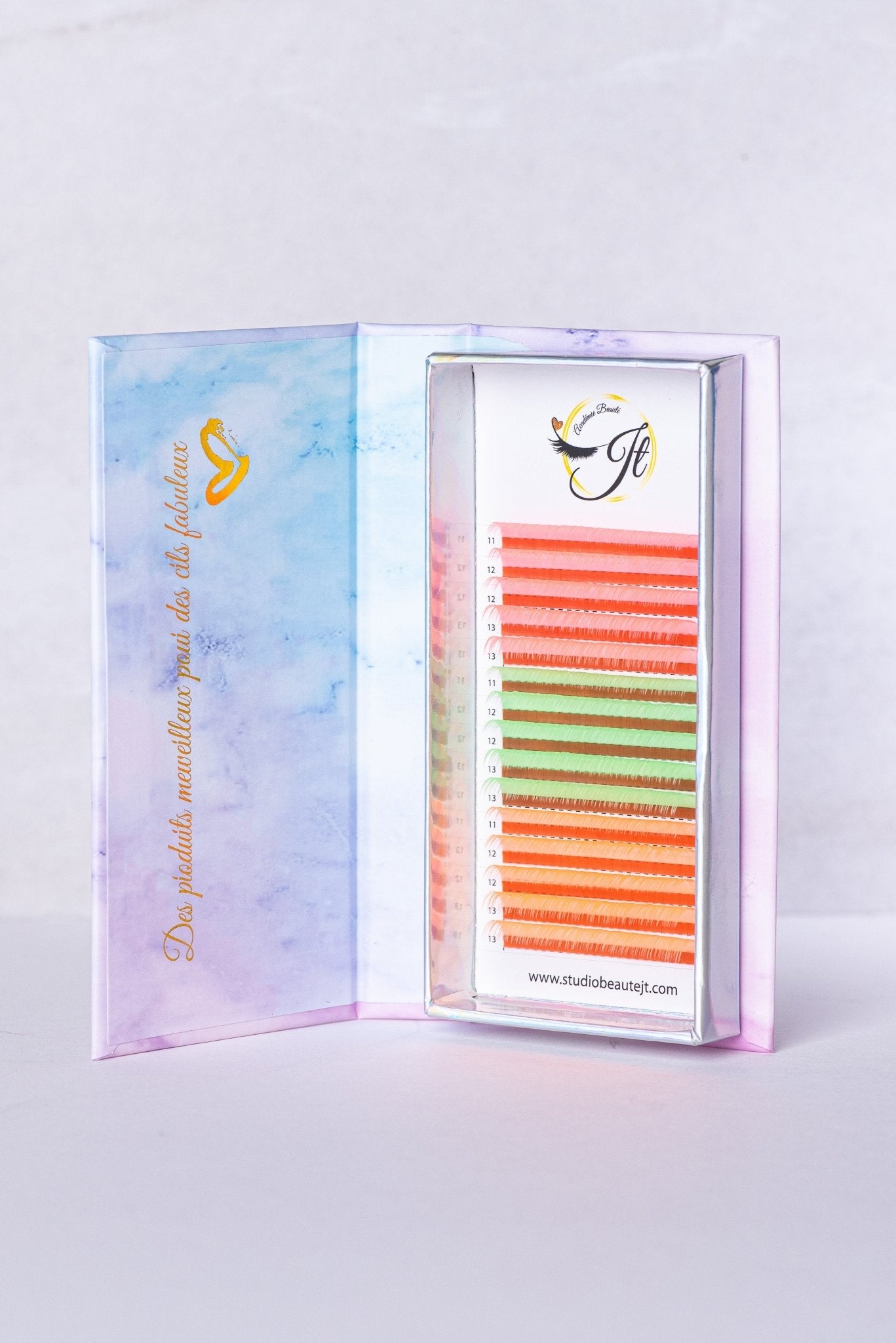 Volume 0.07 Cils Couleur - Académie Beauté JT