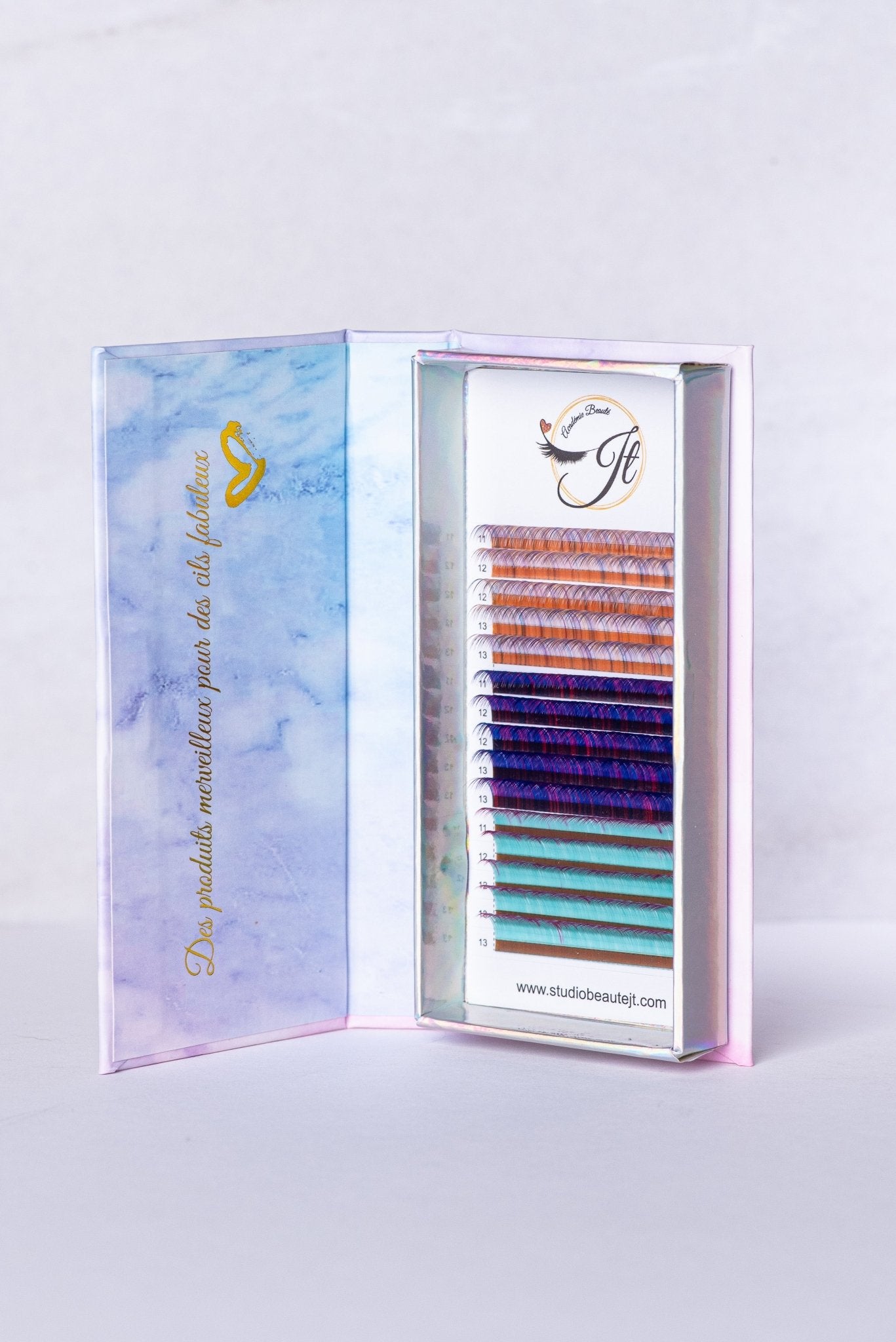 Volume 0.07 Cils Couleur - Académie Beauté JT