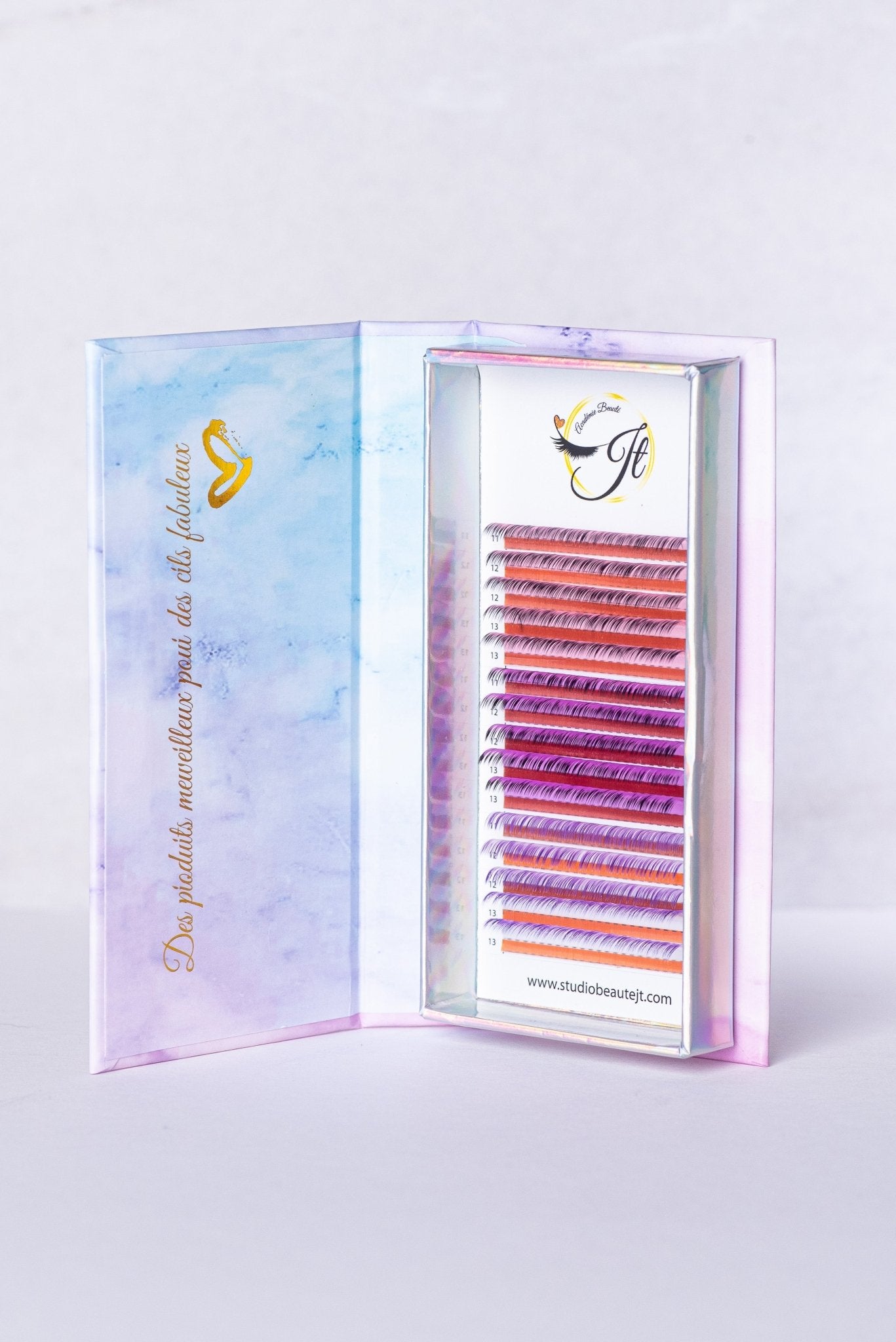 Volume 0.07 Cils Couleur - Académie Beauté JT