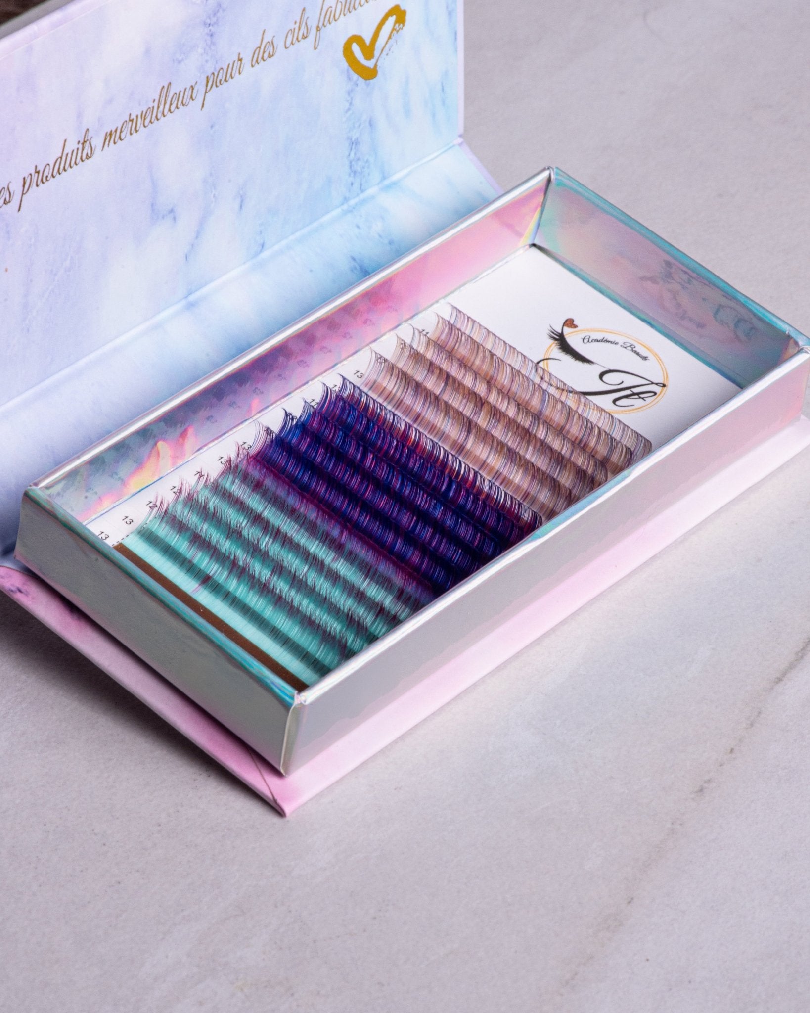 Volume 0.07 Cils Couleur - Académie Beauté JT