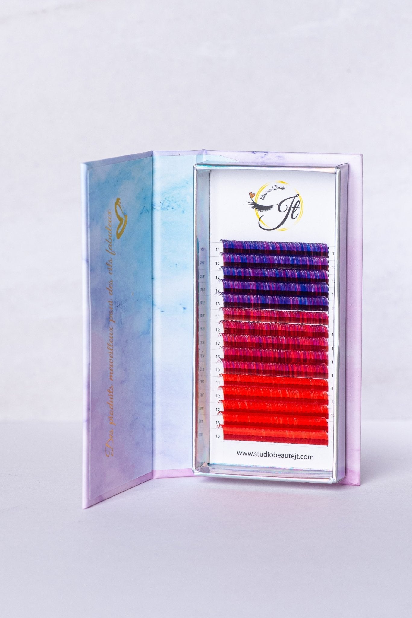 Volume 0.07 Cils Couleur - Académie Beauté JT