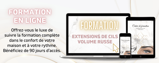 Formation Volume Russe (en ligne) - Académie Beauté JT