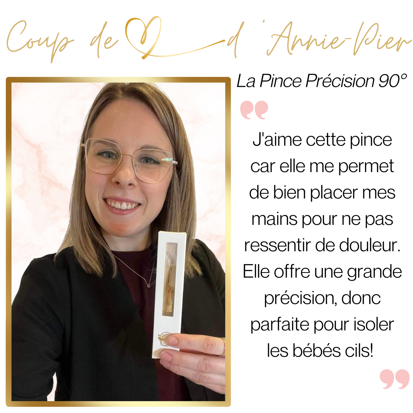 Pince Précision 90°